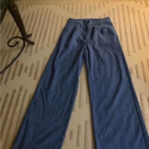 Shein Blue Wide Leg Pants